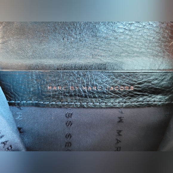 Marc by Marc Jacobs Blue Teal Leather Wallet - Picture 5 of 8